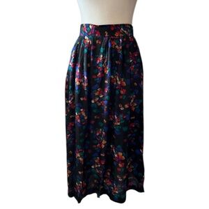 Floral Midi Skirt